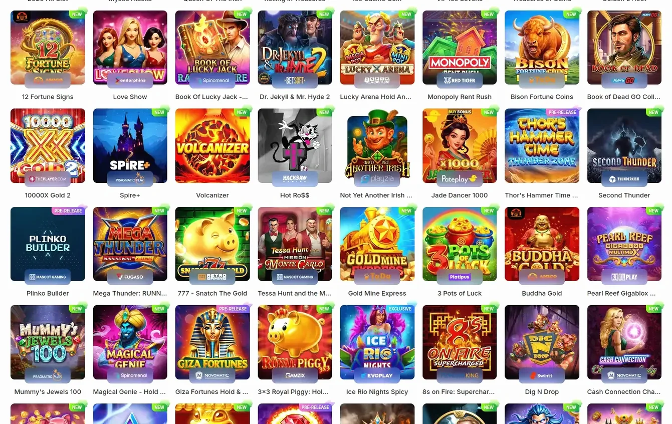 Revolution Casino schnelle Anmeldung Bonus